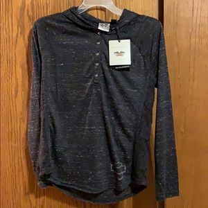 BNWT HARLEY DAVIDSON HOOD LONG SLEEVE SHIRT
